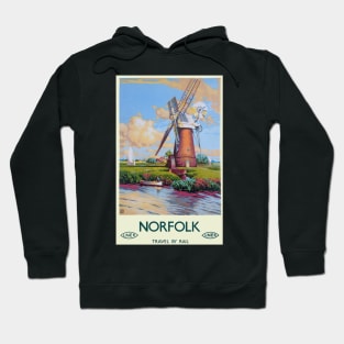 Vintage LNER Norfolk Poster Hoodie